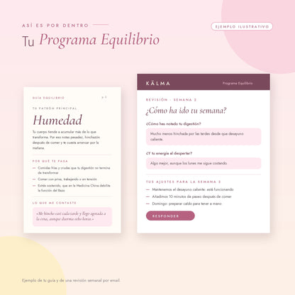 Programa Equilibrio · 4 semanas